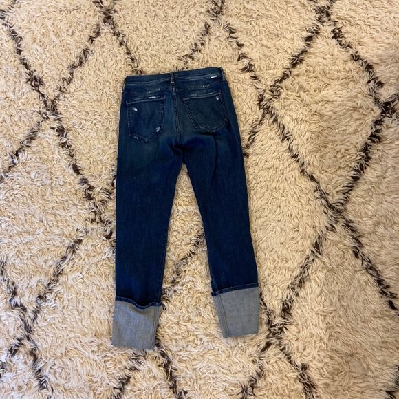 MOTHER The Ponyboy Cuffed Jeans - Picture 6 of 6